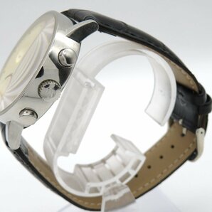 1円◆稼働◆ ジョージジェンセン 5519 シルバー クオーツ メンズ 腕時計 N829の画像2