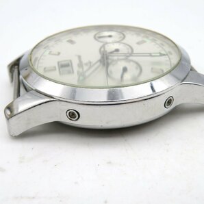 1円■ジャンク■ B-Barrel 白 自動巻き メンズ 腕時計 L26101の画像4