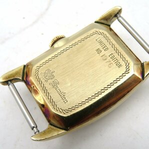 1円■ジャンク■ ハミルトン ゴールド 手巻き レディース 腕時計 L26407の画像3