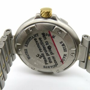 1円◆稼働◆ ダンヒル 31 10644 ブラック クオーツ レディース 腕時計 L53804の画像5