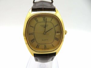 1 иен * работа * Longines Gold кварц унисекс наручные часы M16108