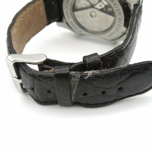 1円◆稼働◆ NICOLA VALENTINO ブラック 自動巻き ユニセックス 腕時計 M13108の画像5
