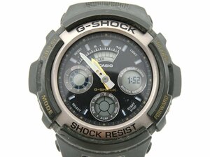 1円◆稼働◆ カシオ AW-591MS Gショック ブラック クオーツ メンズ 腕時計 N544
