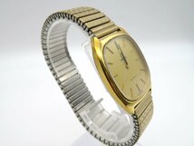 1円◆稼働◆ オメガ デヴィル ゴールド 手巻き ユニセックス 腕時計 M17402_画像3