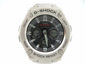 1円◆稼働◆ カシオ ＧＳＴ－Ｗ３10Ｄ Ｇ-SＨＯCＫ グレー ソーラー メンズ 腕時計 Ｍ17502