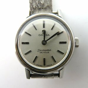 1円◆稼働◆ オメガ シーマスター デヴィル シルバー 手巻き レディース 腕時計 M15104の画像1