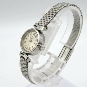 1円◆稼働◆ オメガ デヴィル シルバー 手巻き レディース 腕時計 M13304の画像2