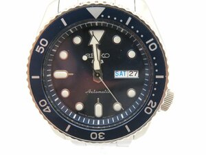 1円◆稼働◆ セイコー 4R36-07G0 セイコーＳ ブルー 自動巻き メンズ 腕時計 コマ３ M15302