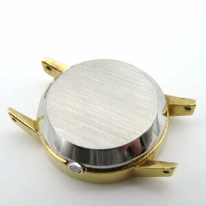 1円■ジャンク■ オメガ デヴィル ゴールド クオーツ レディース 腕時計 M13602の画像6