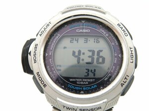 1円◆稼働◆ カシオ PRW-500J PRO TRK デジタル ソーラー メンズ 腕時計 M05510