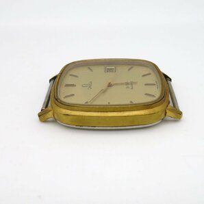 1円■ジャンク■ オメガ デヴィル ゴールド クオーツ ユニセックス 腕時計 M15605の画像5