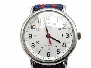 1 jpy * operation * Timex CR 2016 Indy Glo white quarts men's wristwatch L68202