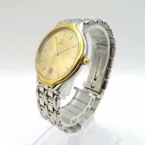 1円◆稼働◆ オメガ シンボル ゴールド クオーツ レディース 腕時計 M16005の画像2