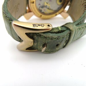 1円◆稼働◆ ガガミラノ グリーン 手巻き メンズ 腕時計 M15903の画像5