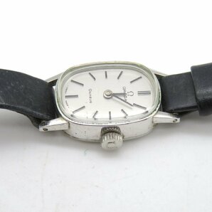1円■ジャンク■ オメガ ジュネーブ シルバー 手巻き レディース 腕時計 M22302の画像3