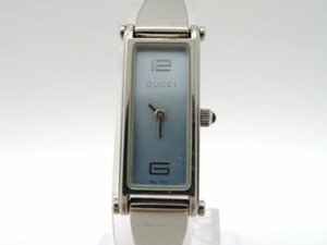 1 иен * работа * Gucci 1500L голубой кварц женские наручные часы M38902