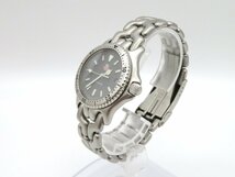 1円◆稼働◆ タグホイヤー S99.213 グレー クオーツ ユニセックス 腕時計 O225_画像2