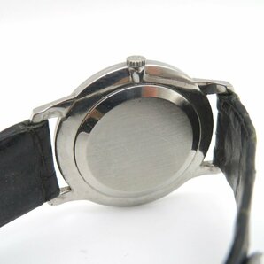 1円◆稼働◆ ユニバーサルジュネーブ ブラック 手巻き ユニセックス 腕時計 M39005の画像5