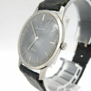 1円◆稼働◆ ユニバーサルジュネーブ ブラック 手巻き ユニセックス 腕時計 M39005の画像2