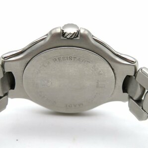 1円◆稼働◆ ダンヒル シルバー クオーツ ユニセックス 腕時計 M22003の画像6