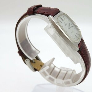 1円◆稼働◆ オメガ デビル シルバー 手巻き レディース 腕時計 N902の画像3