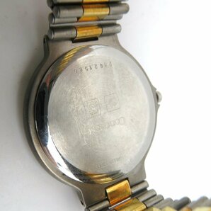 1円◆稼働◆ ロンジン コンクエスト グレー クオーツ ユニセックス 腕時計 1コマ N616の画像4