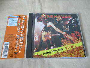 FIREHOUSE Bring ‘em Out “Live”(ライヴ・イン・ジャパン) ’99 アメリカン・ハード 全１５曲