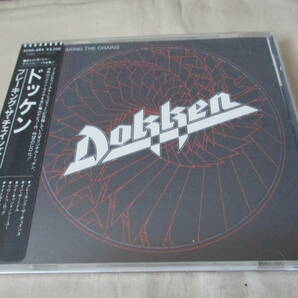 DOKKEN Breaking The Chains ‘86(original ’83) 国内初CD化 シール帯付 32XD-484の画像1
