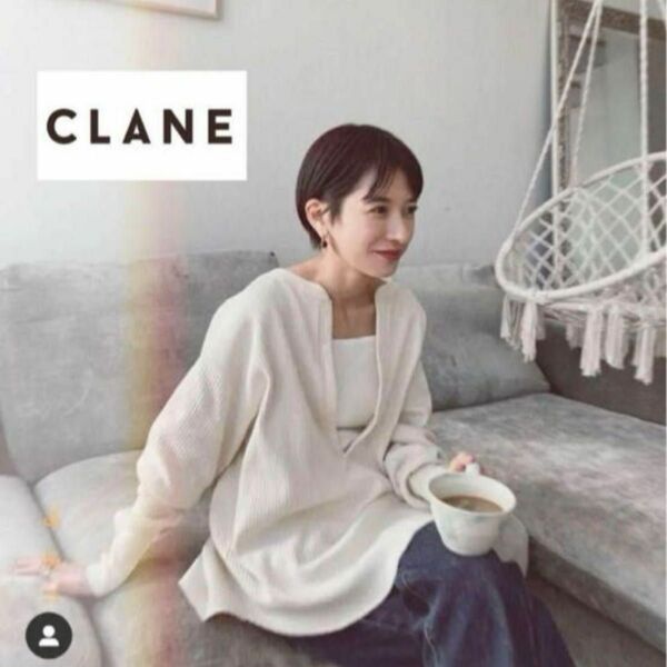 CLANE HEAVY RIB V NECK TOPS