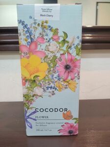 COCODOR ココドールフラワーディフューザー 200ml ブラックチェリー (Black Cherry) ルームフレグランス 