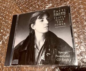 パティ・スミス Patti Smith USAプロモ　特製CD 2曲 1988年 special promo only 初期CD貴重盤　RARE version