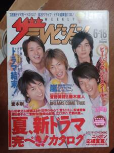 ザ・テレビジョン　２００４年６月１８日　首都圏関東版　嵐　夏、新ドラマ完ぺきカタログ