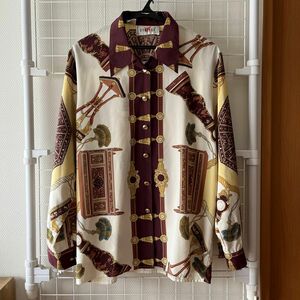 【美品】小豆色シャツ BIIP/1139サイズ