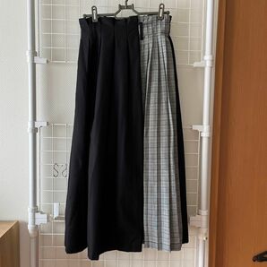 【美品】WEGO チェック柄のロングスカート Fサイズ