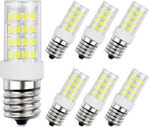 LED電球 E17口金 セラミックス 電球30Ｗ形相当 昼白色 6000K 広配光タイプ 3W 110V 全光束320lm 非調光 6個入り