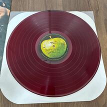 希少赤盤帯付LP!! BEATLES ビートルズ RUBBER SOUL ラバーソウル AP-8156 レコード 洋楽 RED WAX ジョン ポール リンゴ ジョージ_画像7