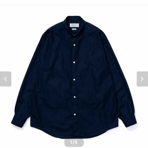 ☆新品未使用☆ A.PRESSE for everyone Regular Collar Shirt (NAVY) 2(M)