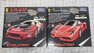  Nikko NIKKO radio-controller 1/18 Ferrari entso575GTC see mileage goods 2 pcs free shipping 