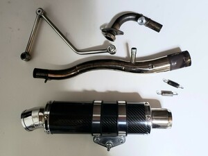 シグナスX 2型・3型用 JOSHO1 Colpend Exhaust SC スネークコーンパイプマフラー カーボンサイレンサー 政府認証 ガリキズ無 送料無料