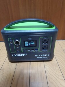 ポータブル電源大容量500W 充電できない　 ジャンク品 