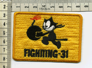 輸入ワッペン即買！郵送料無料！U.S.エアフォース FIGHTING-31