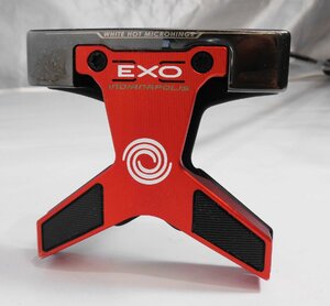 中古美品★オデッセイ EXO エクソー INDIANAPOLIS/インディアナポリス パター★34in★ヘッドカバー付属