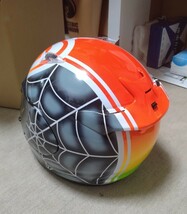 アライ　Arai　QuantumJ　サイズL　中古　カスタムペイント　走り屋_画像4