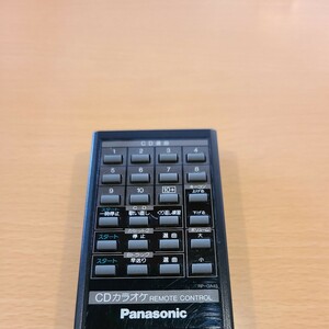 Panasonic パナソニック CDカラオケ RP-GA45 リモコン 