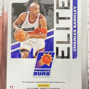 【/99】直書 サイン Charles Barkley 2021-22 PANINI チャールズ・バークレー NBA auto card 直書 サイン カード 99枚 限定の画像2