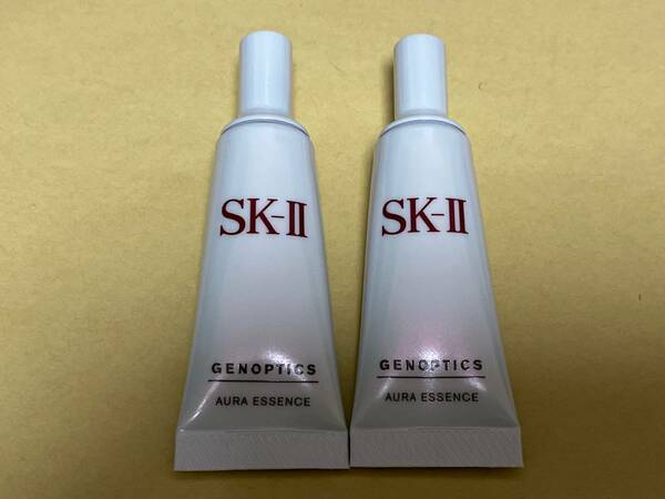 即決新品送料無料★SK2 SK-II ジェノプティクス オーラ エッセンス 薬用美白美容液 20mL(10mL×2個) 国内正規品 サンプル