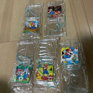 ナガサキヤ　マリオ　5種類　食玩　キーホルダー