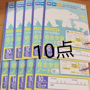 おうち学習用　自主学習ノート　10冊セット　セミB5