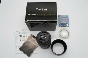 Tokina FiRIN 100mm F2.8 FE MACRO　ソニーEマウントフルサイズ用単焦点マクロレンズ