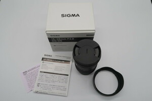 Sigma　16-28mm F2.8 DG DN | Contemporary　ソニーEマウントフルサイズ用広角ズームレンズ